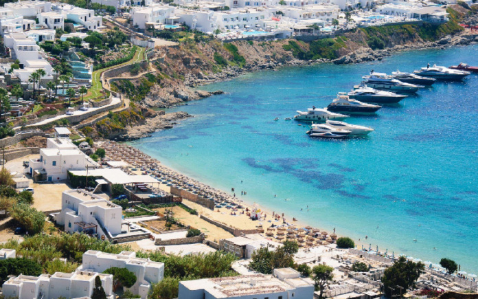 The Beaches of Mykonos